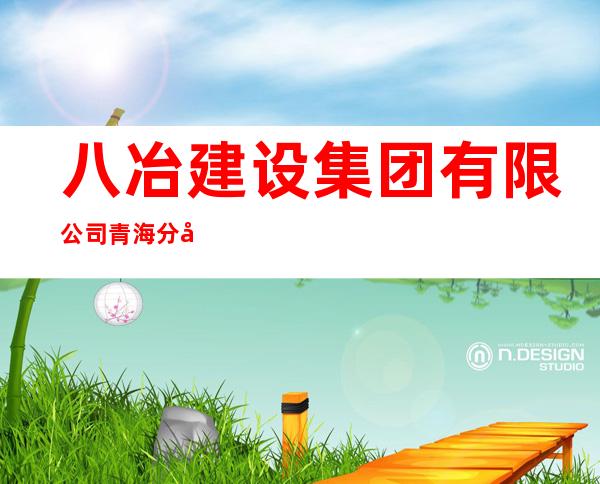 八冶建设集团有限公司青海分公司